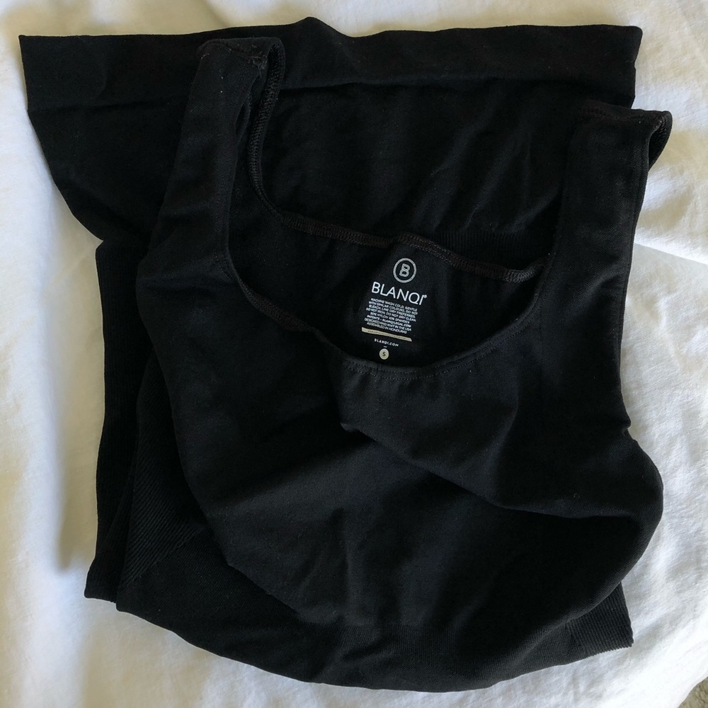 Blanqui Maternity Belly Support Tank Top Black S